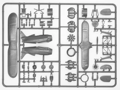 Vista 3 de ICM Modelos I-15Bis II Guerra Mundial Soviético Biplano Kit de construcción