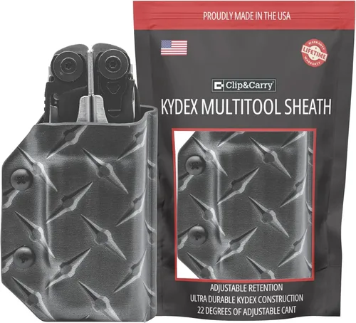 Vista 10 de Clip & Carry Kydex Funda para Multiherramienta para LEATHERMAN Surge - Hecho en EE. UU. (Multiherramienta no incluida) Funda Portaherramienta EDC