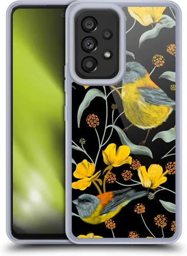 Vista 8 de Head Case Designs Officially Licensed Anis Illustration Animal Print Shadow Graphics Gel Case [Military Grade Protection] Compatible with Samsung