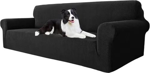 Vista 25 de MAXIJIN Funda elástica para silla con brazos, 1 pieza para sofá o silla de estar, funda antideslizante (31-46 pulgadas), protector de muebles que se
