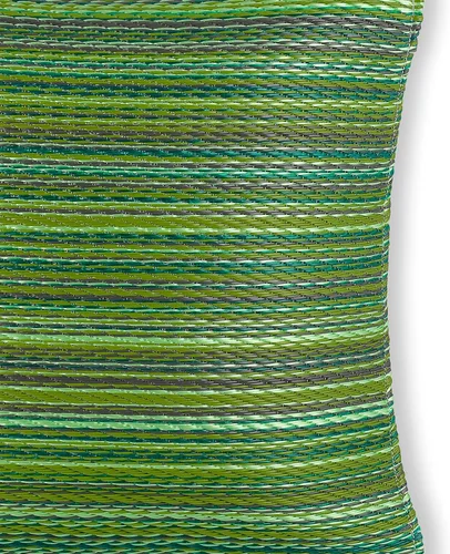 Vista 5 de Fab Habitat Almohada de plástico reciclado prémium para exteriores, impermeable, resistente a la decoloración, a rayas, patio, porche, terraza