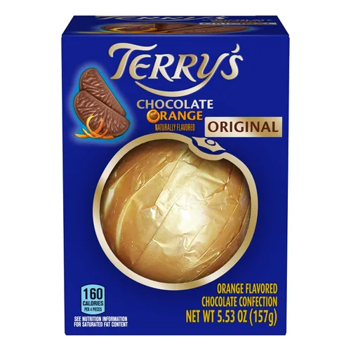 Vista 20 de Terry's Naranjas de chocolate oscuro – Paquete de 12 – Cada naranja 5.11 oz – Holiday Classic Dark Chocolate Orange