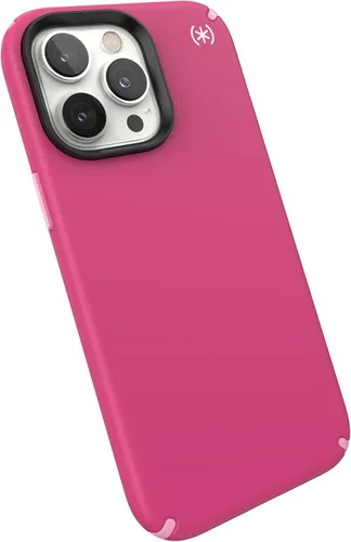 Vista 17 de Speck PRESIDIO2 PRO - Funda para iPhone 17, compatible con MagSafe, funda protectora delgada, color negro/gris pizarra/blanco