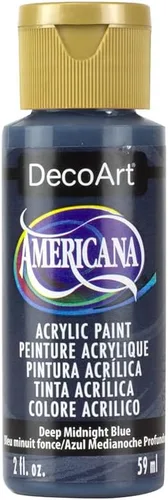 Vista 8 de DecoArt Pintura acrílica Americana, 2 onzas, azul Bahaman (DA255-3)