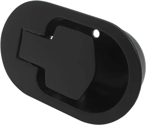 Vista 3 de 1 x recambio de piezas reclinables para silla, sofá, sofá, duradero, de aluminio macizo, palanca de liberación de metal, estilo solapa, mango