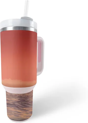 Vista 13 de MightySkins Skin - Vaso de vinilo compatible con Stanley The Quencher H2.0 FlowState de 40 onzas, Rasta León, protectora, duradera y única, fácil