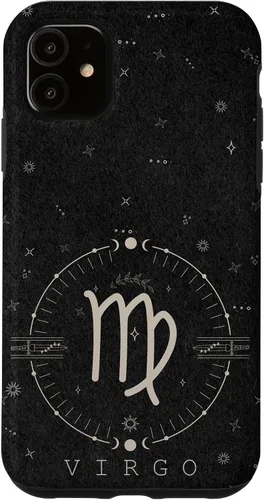 Vista 8 de Aesthetic Virgo Zodiac Sign Astrological Stars Celestial Case for iPhone 17