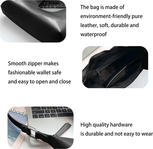 Vista 3 de Bolsos de hombro pequeños para mujer, bolsos de moda pequeños para mujer, mini carteras para mujer