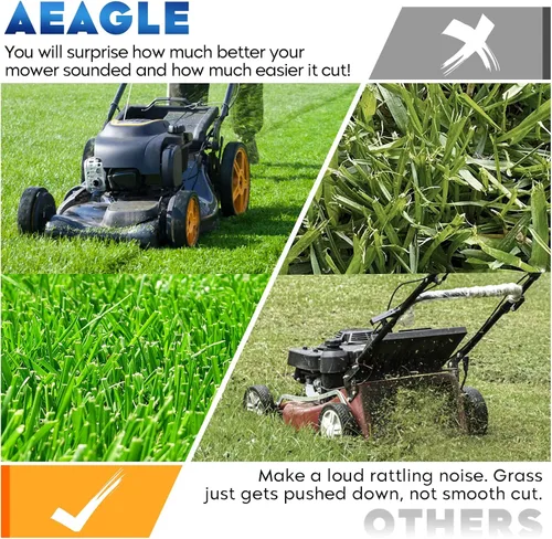 Vista 4 de Aeagle Cuchilla de acolchado para M111522 John Deere Scotts 48 pulgadas Deck F510 GT242 GX345 GS30 GS45 GT225 GT235 GT245 GT262 GT275 GX325 GX335