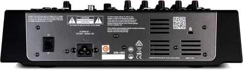 Vista 7 de Allen & Heath ZEDi-10FX - Mezclador de audio híbrido compacto/interfaz USB 4x4 con 61 efectos de calidad de estudio (AH-ZEDi-10FX), Negro