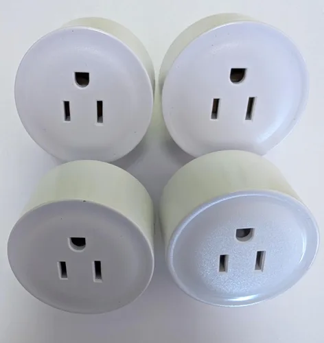 Vista 2 de Enchufe inteligente (1) Proveedor de enchufe WiFi Tuya Smart Home Adaptador de enchufe Enchufe Conector de salida Control remoto inalámbrico Alexa