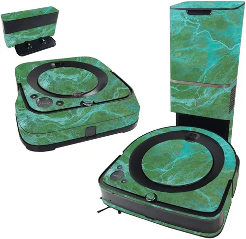 Vista 19 de MightySkins Skin compatible con iRobot Roomba s9+ Vacuum & Braava Jet m6 Bundle – Blue Canyon Cubierta de vinilo duradera y única Fácil