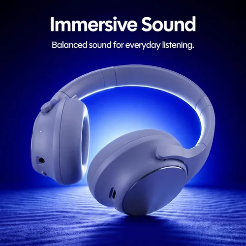 Vista 7 de Raycon Los auriculares inalámbricos Bluetooth sobre la oreja de todos los días, con cancelación activa de ruido, modo de consciencia y micrófono