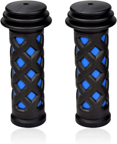Vista 2 de SAPLIZE Empuñaduras de Manillar para Bicicleta Infantil, Longitud Más Corta (10,5 cm), para Bicicletas de Niñas, Niños, Bicicletas de Equilibrio