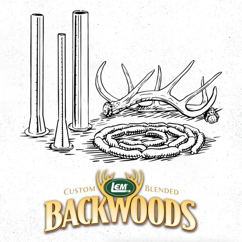 Vista 8 de LEM Products Backwoods Bratwurst – Salchicha curada con condimento, ideal para caza silvestre y carne doméstica, sazona hasta 25 libras de carne