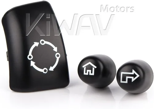 Vista 5 de KiWAV Tapas de interruptor negras, 11 piezas compatibles con Harley 14-17 FLHTCUTG, 14-18 FLHTCUI, 15-16 FLHTCUL, 15-17 FLRT, 15-18 FLHTKL, 16-18