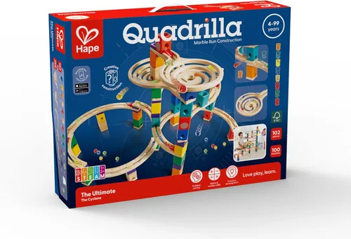 Vista 3 de La galardonada construcción de mármol de madera Hape Quadrilla - The Cyclone