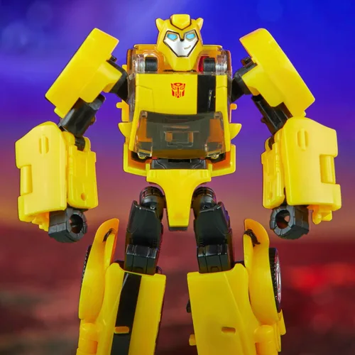 Vista 14 de Transformers Legacy United Deluxe Class Animated Universe Bumblebee, Figura de Acción Convertible de 5.5 Pulgadas, 8+
