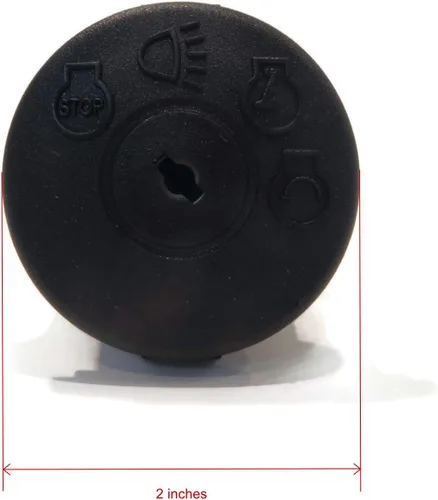 Vista 2 de The ROP Shop Interruptor de arranque de encendido y llave para John Deere L100 L105 L107 L108 L110 L120 L130