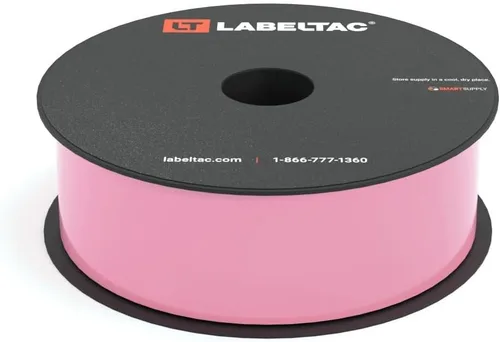 Vista 11 de Suministro de etiquetas LT4/LT4P/LTPX 0.5" x 150' Negro Print Long-Lasting Labels on Durable Water & Chemical Resistant Vinyl - Ideal for a Wide
