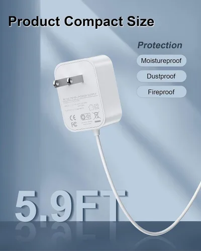 Vista 4 de LEVOIT - Cargador para humidificador de bebé LEVOIT de 3.8 L, cable de carga compatible con humidificadores Levoit para dormitorio de bebé, LEVOIT