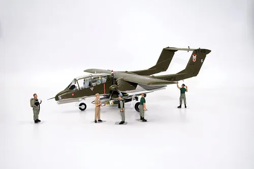 Vista 4 de ICM DS4803 - Avión militar de plástico Vietnam USAF Aeródromo de plástico Kit modelo de avión - Escala 1:48