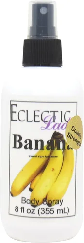 Vista 13 de Eclectic Lady Spray corporal perfumado de plátano, 2 onzas de niebla corporal