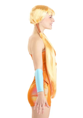 Vista 3 de Peluca Disfraz de Stella de Winx Club para Mujer Multicolor