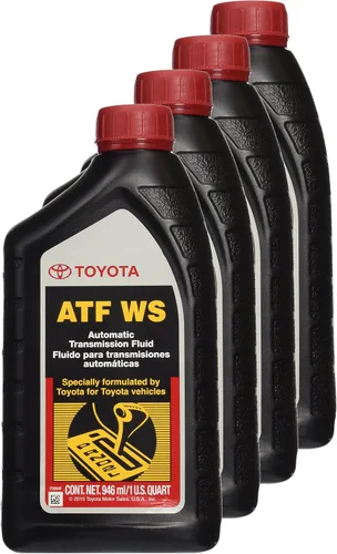 Vista 3 de Líquido genuino de transmisión automática (ATF) Toyota Lexus, 1 cuarto; ATF de estándar mundial WS (4 unidades)