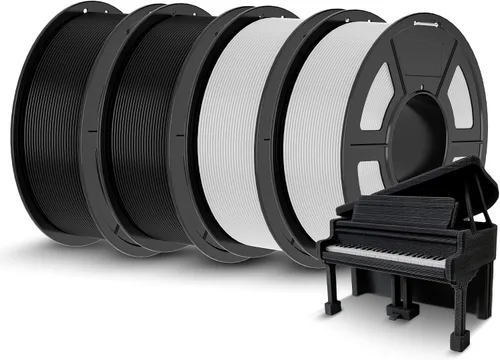 Vista 29 de TECBEARS Paquete de filamentos PLA, paquete de 4.4 lbs, J2501, 0.55 lbs