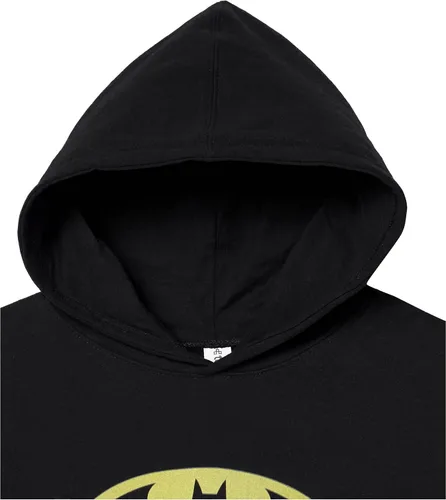 Vista 3 de DC Comics Batman Basic Logo Mens Pullover Hoodie