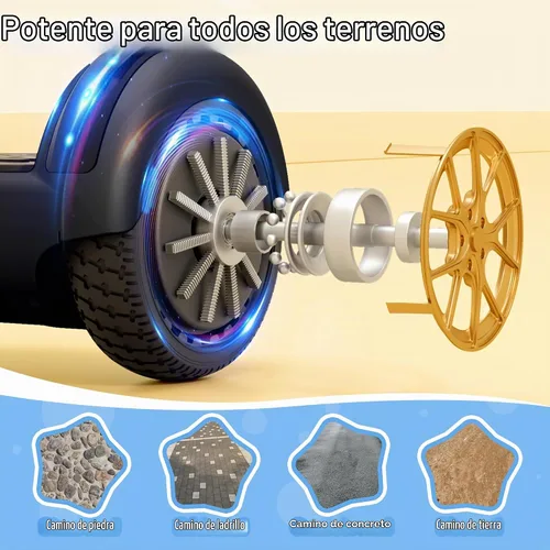 Vista 5 de SISIGAD Scooter, 6.5" Flash Wheels & Corlorful LED Lights, All for Girls Boys Kids Ages 6+