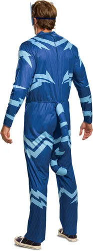 Vista 2 de Disguise Disfraz clásico de Catboy para hombre Azul