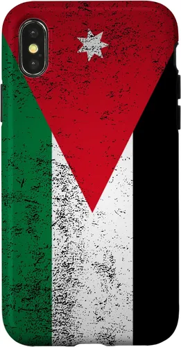Vista 4 de iPhone 14 Grunge Jordan Flag Vintage Amman Western Asia Jordanian Gift Case