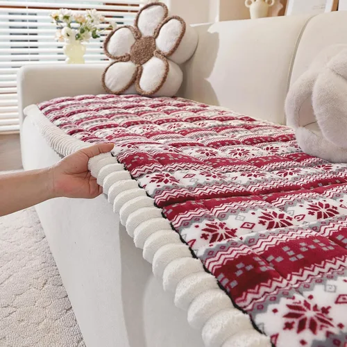 Vista 13 de Funda de sofá de felpa, fundas de sofá para mascotas para sillón reclinable y silla, fundas de sofá para mascotas, fundas de sofá lavables