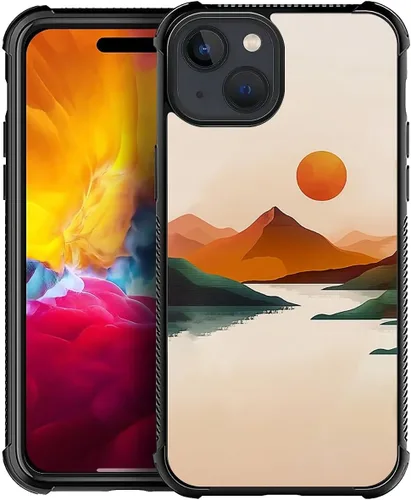Vista 267 de Funda compatible con iPhone 8 Plus, diseño de oso de bosque otoñal, a prueba de golpes, antiarañazos, carcasa trasera de policarbonato duro