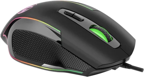 Vista 5 de YUUAND GM30 Ratones para juegos 1000-6400 DPI Ratón ergonómico de oficina para computadoras de escritorio y portátiles, tamaño único