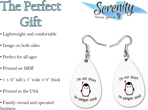 Vista 14 de Van Gogh - Juego de aretes colgantes divertidos Lindos aretes de joyería para niñas y mujeres Impresión de doble cara Regalo de cumpleaños