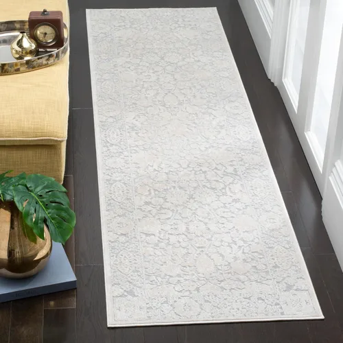 Vista 13 de SAFAVIEH Reflection Collection - Alfombra decorativa, 2 pies 3 pulgadas x 3 pies, color beige y crema, no desprende pelusa y es fácil de limpiar