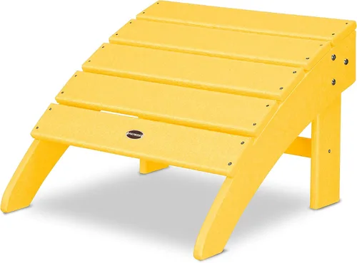 Vista 5 de POLYWOOD® Palm Coast Ottoman, Aruba