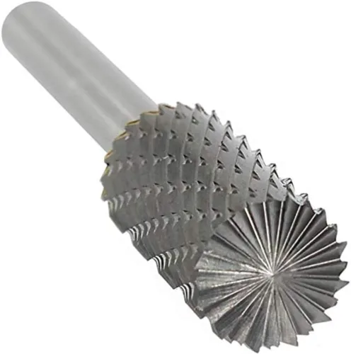 Vista 6 de SB-5 - Lima de rebabas rotativas de doble corte con forma de cilindro de carburo de tungsteno