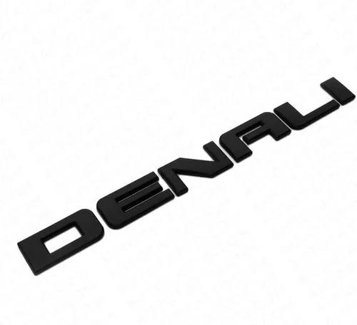 Vista 6 de Aimoll Denali Emblemas de placa de identificación, insignia para GM 07-16 Yukon Sierra Terrain (1 unidad, cromado)