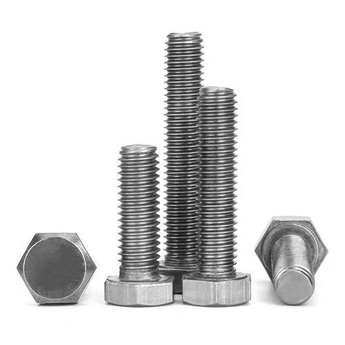 Vista 7 de Tornillos universales M7 Tornillos de cabeza hexagonal de 0.039 pulgadas de paso fino Tornillo de acero inoxidable (M7x25-1.0 / SS)