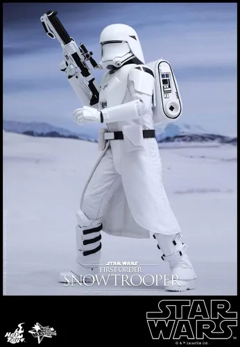 Vista 3 de Hot Toys Star Wars The Force Awakens 12" MMS First Order Snowtrooper 902551 Star Wars The Force Awakens - Figura de acción de 12 pulgadas MMS
