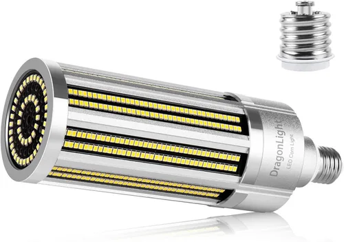 Vista 8 de DragonLight Bombilla LED de Maíz de Grado Comercial de 100W sin Ventilador (Equivalente a 800 Vatios) E26/E39 Lámpara LED de Base Mogul Grande 5000K