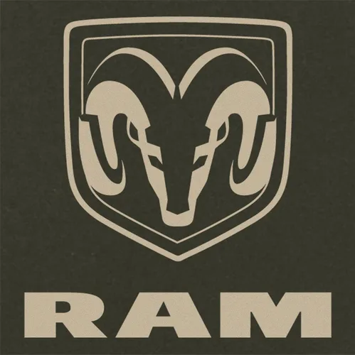 Vista 4 de Dodge Ram - Camisa de manga larga con cuello redondo para hombre en 2