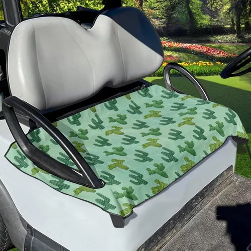 Vista 23 de Funda para asiento de carrito de golf, ligera, ajuste universal, accesorios para carrito de golf, fácil de instalar