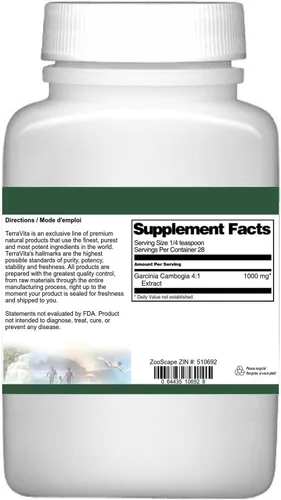 Vista 3 de Garcinia Cambogia 4:1 Extracto en polvo (1 oz, ZIN: 510692)