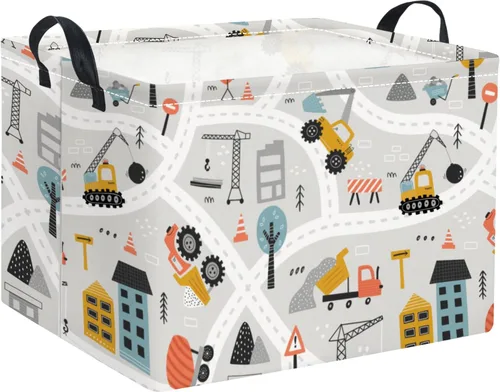 Vista 75 de Cesta rectangular de almacenamiento para bebés y niños, para el hogar, cocina, niñas, lindo contenedor de almacenamiento de juguetes, organizador