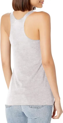 Vista 2 de Disney Camiseta sin mangas con espalda cruzada de Minnie Leopard Bow de tres mezclas para mujer
